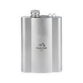 Titanium alloy hip flask