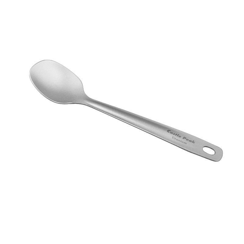 Titanium alloy knife, fork, and spoon set