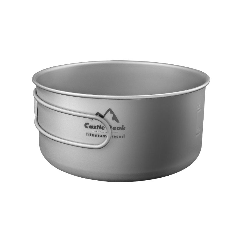 Titanium alloy pot