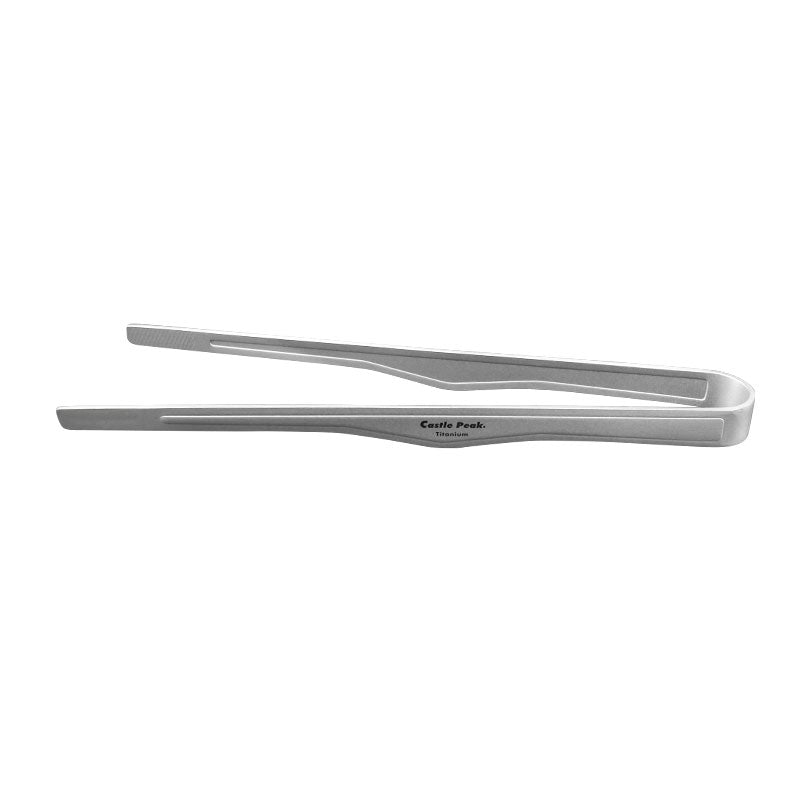 Titanium alloy barbecue tongs