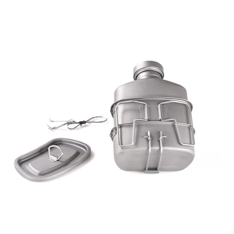 All-titanium kettle and lunch box